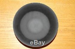 Rare Vintage Wedgwood Terracotta Black Jasper Ware Egyptian Nile Round Bowl