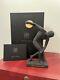 Rare Wedgwood Black Basalt Jasperware London 2012 Olympiad Figurine Boxed Exc