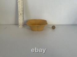 Rare Wedgwood England Jasperware Jasper Cane Ware Bowl Ivy Leaf