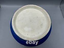 Rare Wedgwood Jasper Ware Cobalt Blue Plant Pot Planter