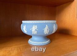 Rare Wedgwood Jasper Ware, Dancing hours Pedestal Bowl