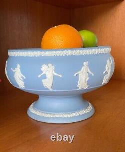 Rare Wedgwood Jasper Ware, Dancing hours Pedestal Bowl