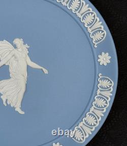 Rare Wedgwood Jasperware Dancing Hours Plate Collectible, Goddess Io, Ltd Ed Box