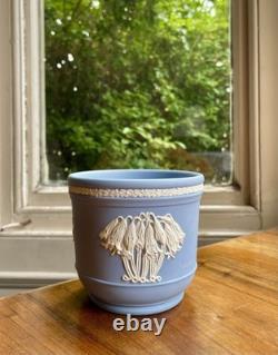 Rare Wedgwood Jasperware Kew Gardens Plants Sir Joseph Banks Planter Cache Pot