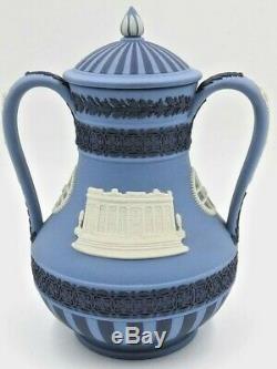Rare Wedgwood Jasperware Tri-colour Vase- Limited Edition of 200