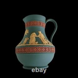Rare Wedgwood Limited Edition Tricolor Etruscan Jasperware Jug