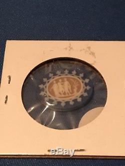 Rare Wedgwood Tricolour Double Sided Jasperware Medallion C1785