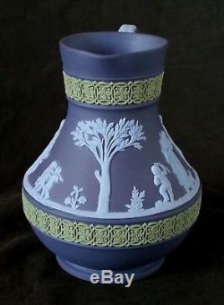 Rare Wedgwood jasperware jug, 5.5 inches