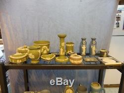 Robust Collection Of 46 Pieces Of Wedgwood Jasperware
