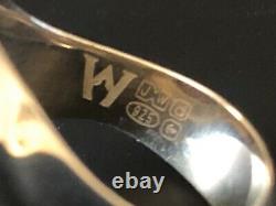 STEPHEN WEBSTER Best Of British Bulldog Ring Wedgwood Jasperware Size 5 NIB Rare