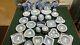 Stunning Collection Of Vintage Wedgwood Blue Jasper Ware 34 Pieces Very Clean