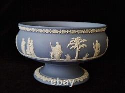 Stunning Large Vintage Wedgwood Jasperware Bowl (Imperial Egg) Sacrifice Figures