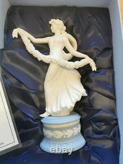 Super RARE Wedgwood Dancing Hours Laurel Garland Figure Jasperware 190 Of 500
