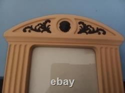 Superb Wedgwood Yellow Cane Black Jasperware Athene Library Collecti Photo Frame