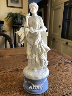 Three Wedgewood Jasper Ware classical Muses. Limited Editions