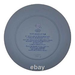 VTG Wedgewood Jasperware 1988 Australian Bicentenary Plates Limited Edition x 7