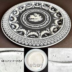 Very Rare Antique Victorian (1872) Wedgwood Jasperware Plate (9/23cm, 550g)