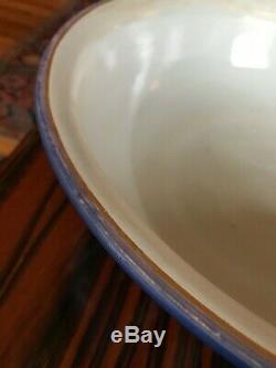 Very large Antique Wedgwood England Jasperware Bowl 15
