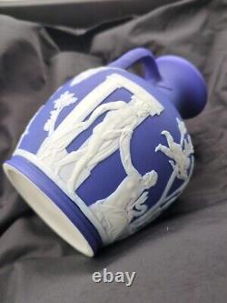 Vintage Blue Jasper Wear Wedgewood Urn