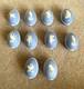 Vintage Pale Blue Wedgwood Jasperware Egg-shaped Trinket Box X10