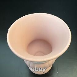 Vintage Pink Wedgwood Jasper ware Double Handled Vase Or Urn
