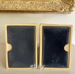 Vintage Rare Wedgwood Jasperware Architecture Bookends Library Collection Yellow