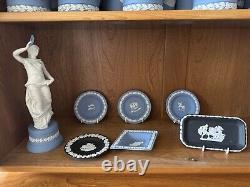 Vintage Wedgewood Jasperware Blue Collection