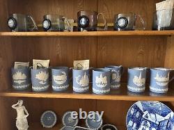 Vintage Wedgewood Jasperware Blue Collection