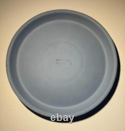 Vintage Wedgwood Blue & White Jasperware Candle Holder Dancing Hours