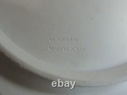 Vintage Wedgwood England Jasperware Dark Blue Dip 6 1/4 Coaster Teapot Stand