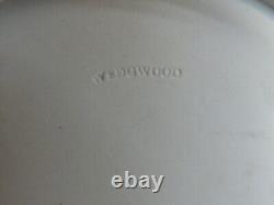 Vintage Wedgwood England Jasperware Dark Blue Dip 6 1/4 Coaster Teapot Stand