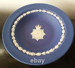 Vintage Wedgwood English Jasperware 7 Metropolitan Police Commemorative Plate