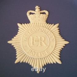 Vintage Wedgwood English Jasperware 7 Metropolitan Police Commemorative Plate