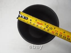 Vintage Wedgwood Jasperware Black & Terracotta Crocodile Plant Pot / Vase