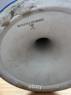 Vintage Wedgwood Jasperware Cobalt Blue Antique Bowl, Servers & Candlesticks