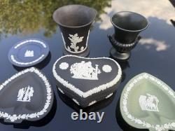 Vintage Wedgwood Jasperware Collection 7 Piece