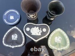 Vintage Wedgwood Jasperware Collection 7 Piece