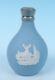 Vintage Wedgwood Jasperware Miniature Glenfiddich Flask Bottle Decanter Jasper