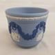 Vintage Wedgwood Jasperware Porcelain Tri Colour Planter Jardiniere 4.5 X 5 Inch
