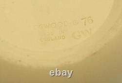 Vintage Wedgwood Jasperware Yellow Primrose Prunus Tall Lidded Trinket Pot 1976