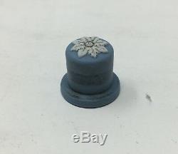 Vintage Wedgwood Light Blue Jasperware Doorbell Push Button