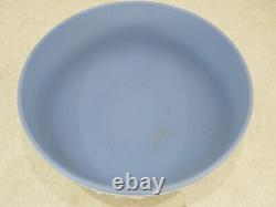 Vintage Wedgwood Pale Blue Jasperware Large Bowl Dancing Hours