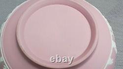 Vintage Wedgwood Pink Jasperware Large Bowl Rare