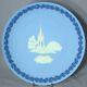 Wedgwood 1986 Tri-color Christmas Plate Jasperware - Only 50 Made