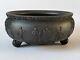 Wedgwood Basalt Jasperware Three Footed Sacrifice Bowl