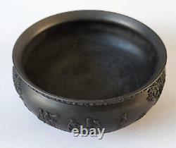 WEDGWOOD BASALT Jasperware Three Footed Sacrifice Bowl