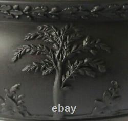 WEDGWOOD Black Basalt Three Footed Sacrifice Bowl