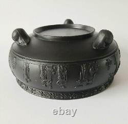 WEDGWOOD Black Basalt Three Footed Sacrifice Bowl