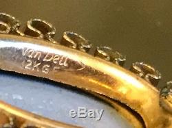 WEDGWOOD JASPERWARE VAN DELL BRACELET 12K GF Cameo Vintage Fine Jewelry