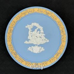 WEDGWOOD Jasperware VALENTINE's DAY Collection Tri-Color Plate, 1989 Ltd Ed